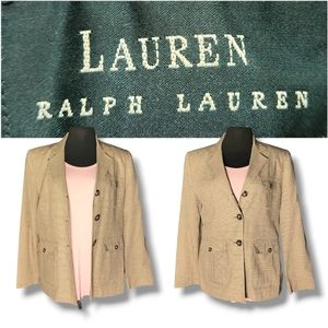 Lauren Ralph Lauren Tweed Style Blazer
